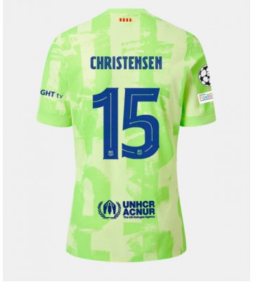 Barcelona Andreas Christensen #15 Tredje trøje 2024-25 Kort ærmer